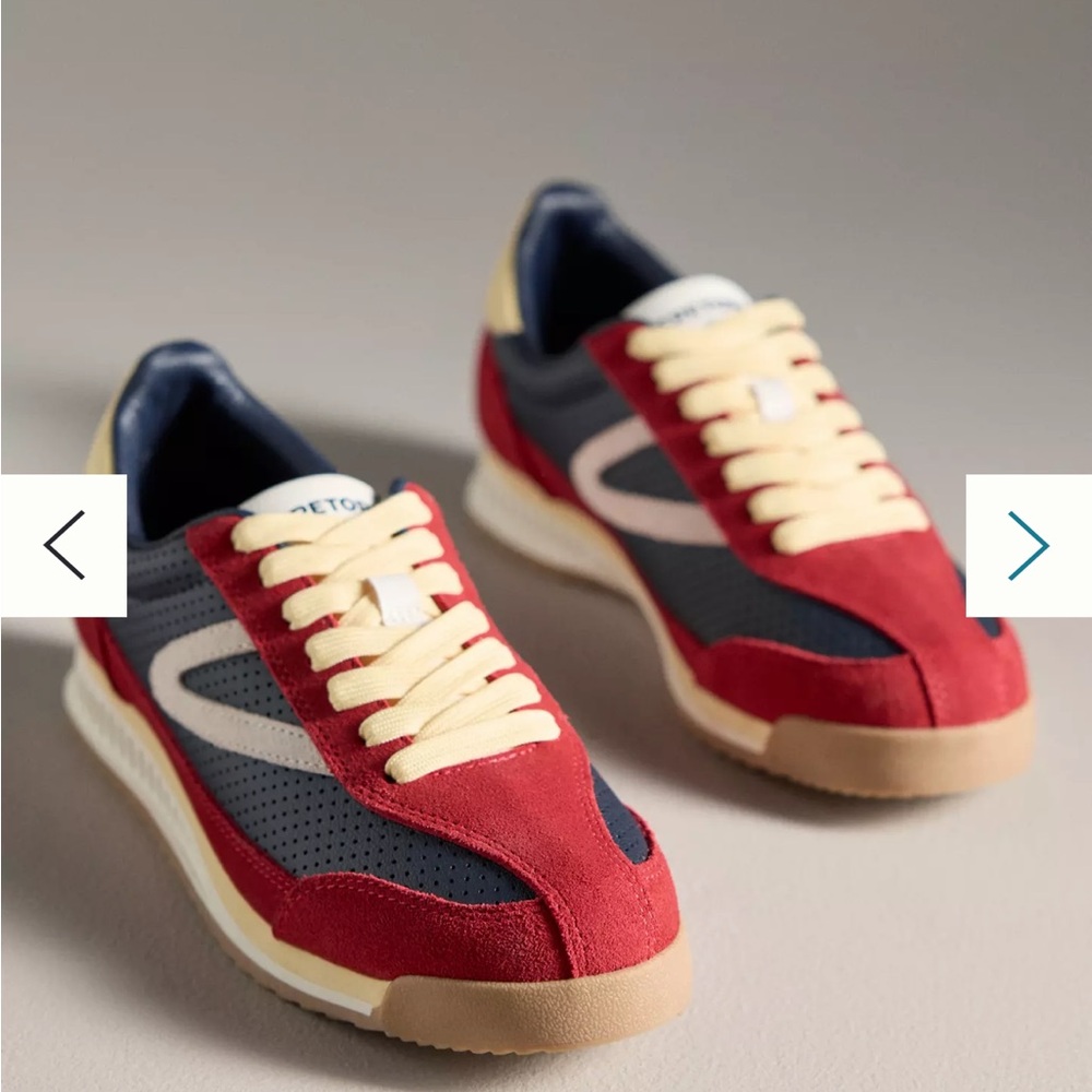 Tretorn Women's Red Sneakers Size 6M